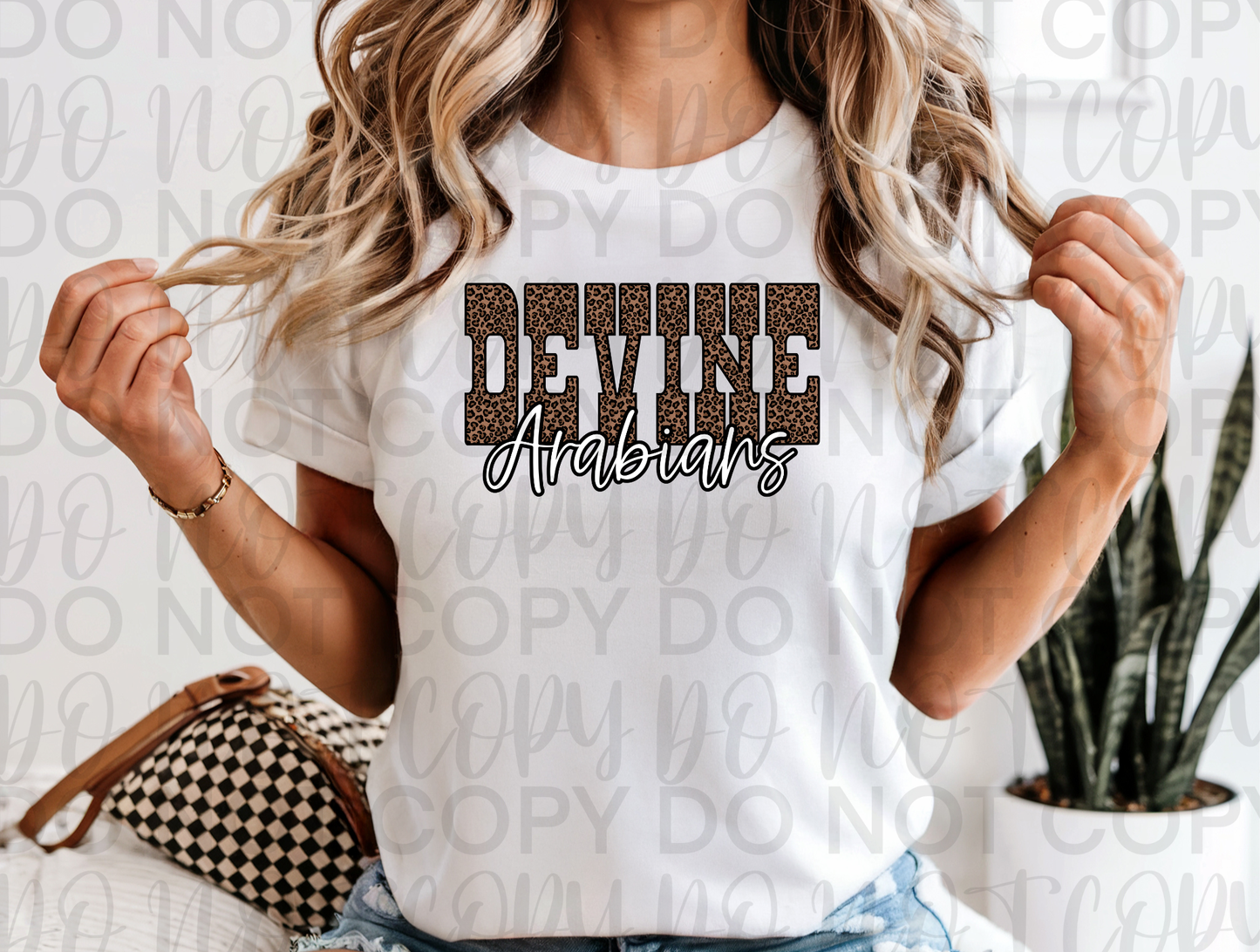 Devine Arabians Leopard Spirit Tee