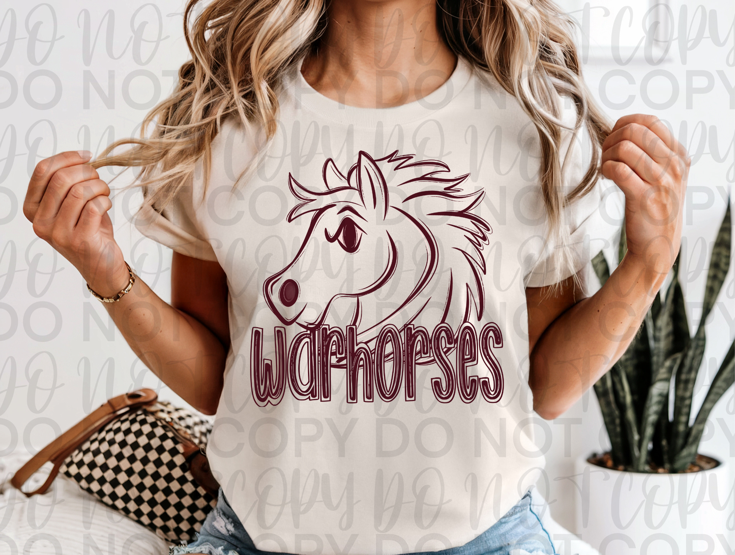 Monochrome Warhorse Spirit Tee