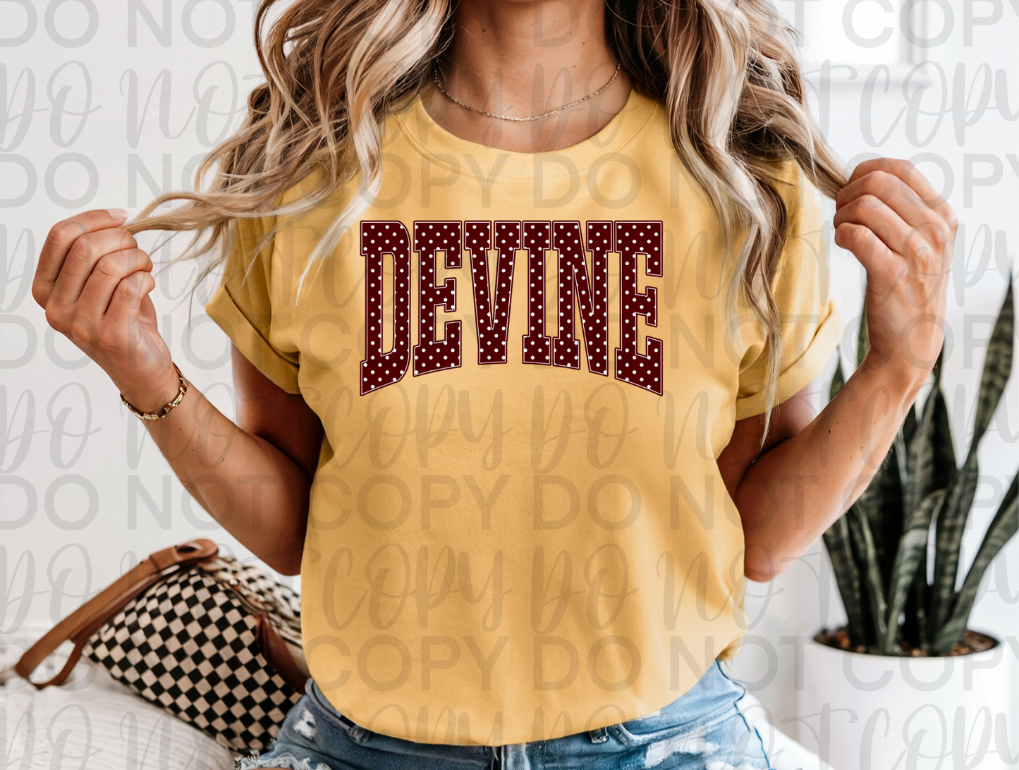 Classic Polka Dot Devine Spirit Tee