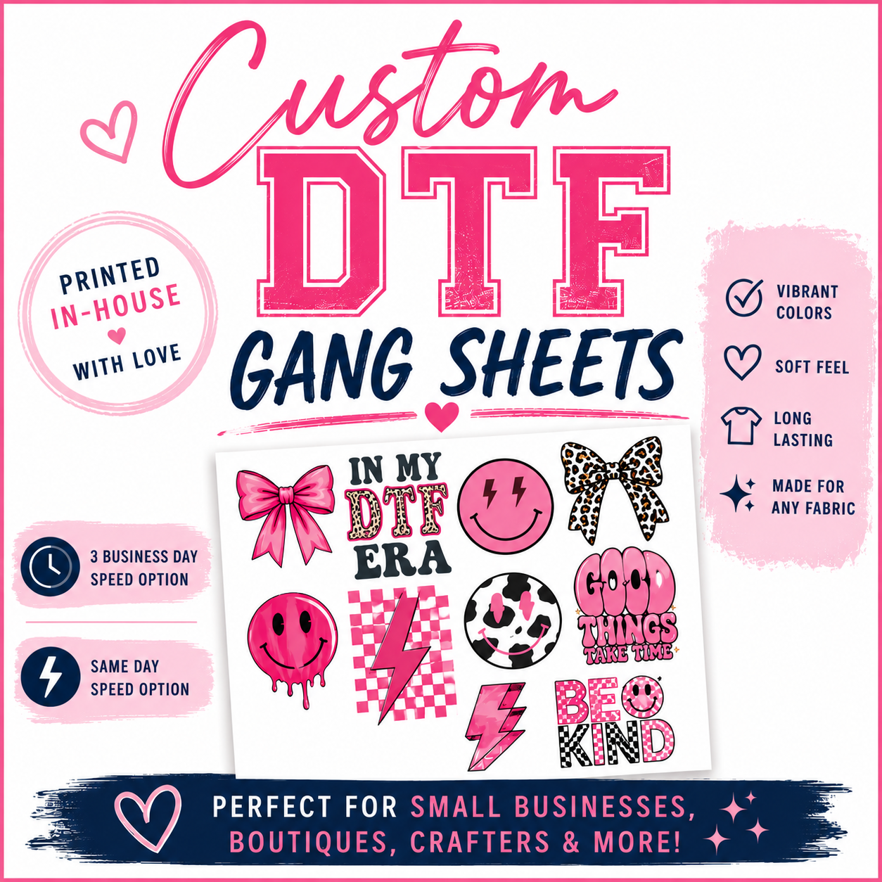 Custom Dtf Gang Sheets