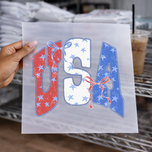 USA Stars-DTF Transfer