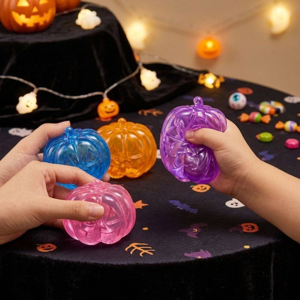 Halloween Pumpkin Slow Rising Stress Relief Squeeze Toy