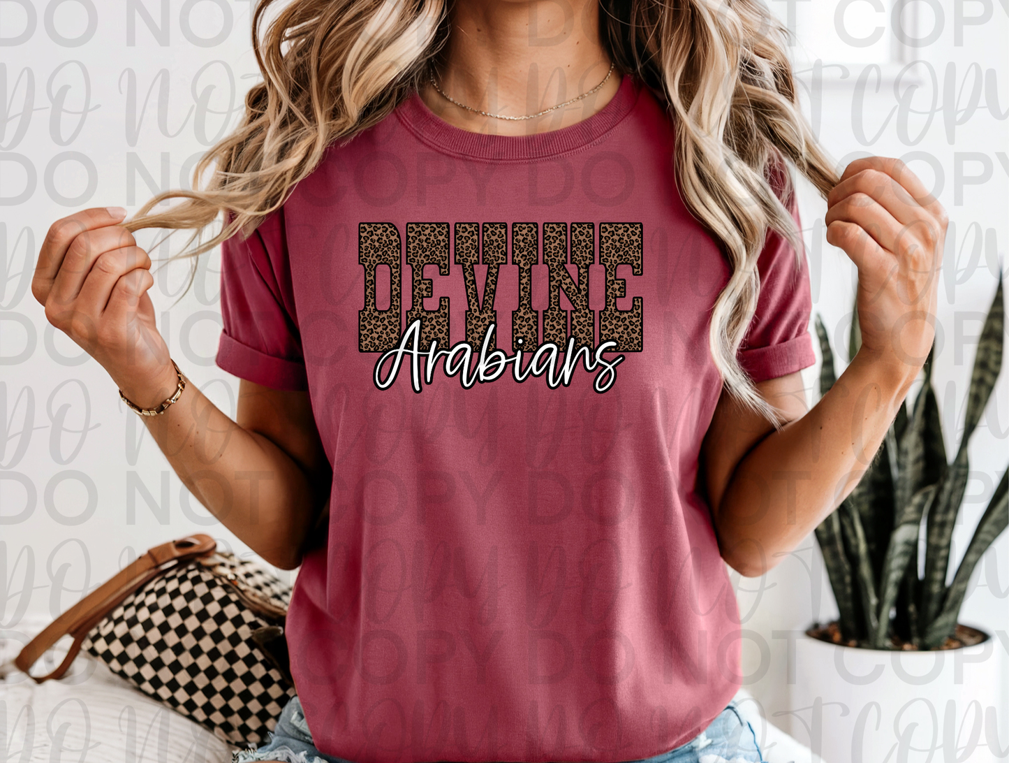 Devine Arabians Leopard Spirit Tee