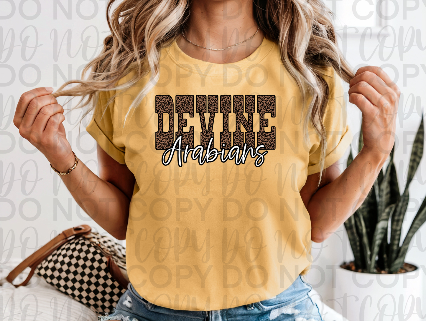 Devine Arabians Leopard Spirit Tee