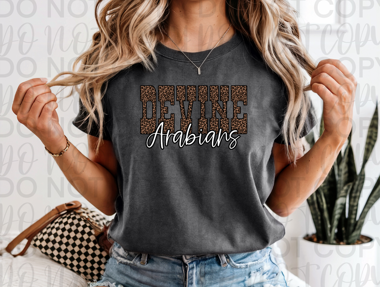 Devine Arabians Leopard Spirit Tee