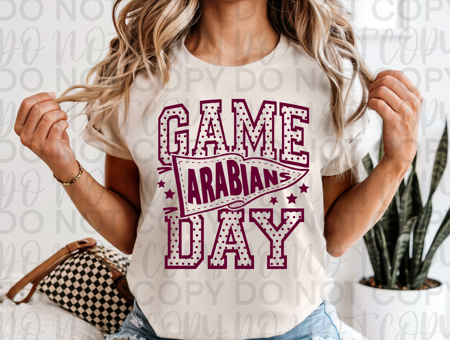 Game Day Arabians Spirit Tee
