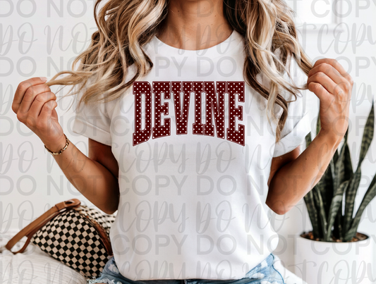 Classic Polka Dot Devine Spirit Tee