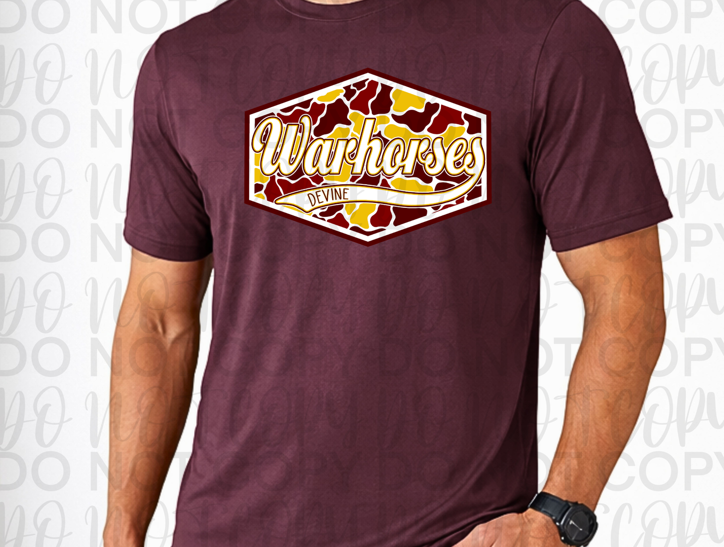Gameday Camo Warhorses Tee