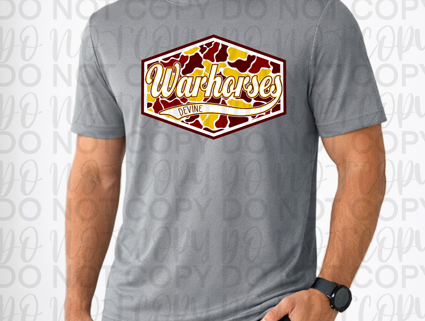 Gameday Camo Warhorses Tee
