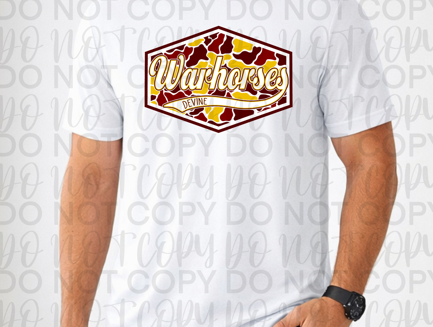 Gameday Camo Warhorses Tee