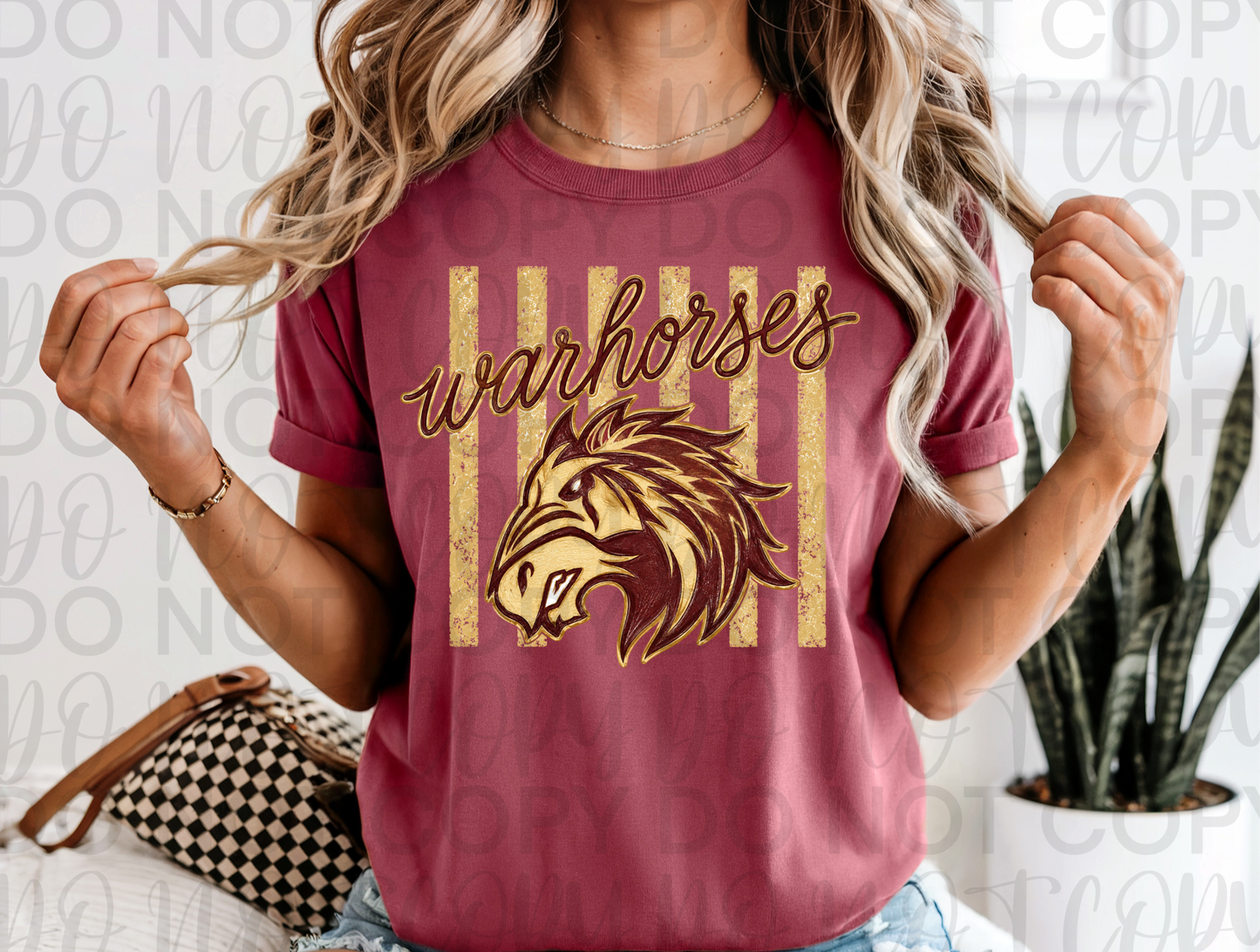 Warhorse Stripes & Spirit Tee