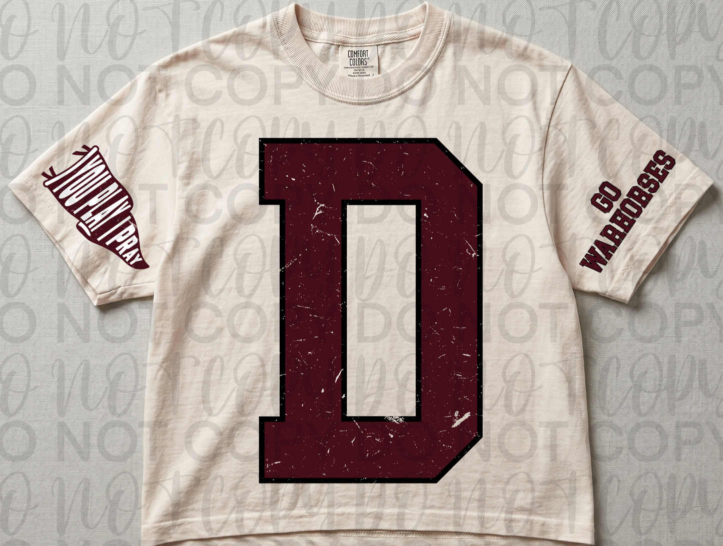 Faith Inspired - You play, I Pray Spirit Tee