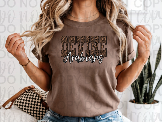 Devine Arabians Leopard Spirit Tee