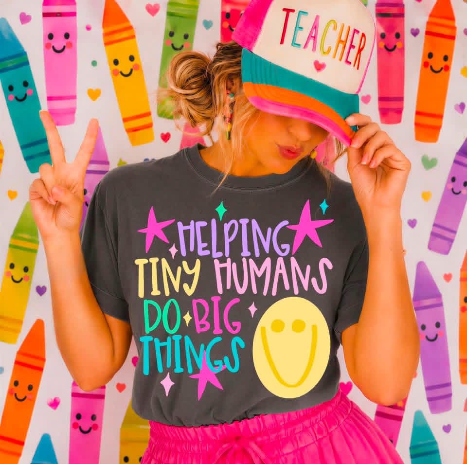 Helping Tiny Humans Graphic Tee