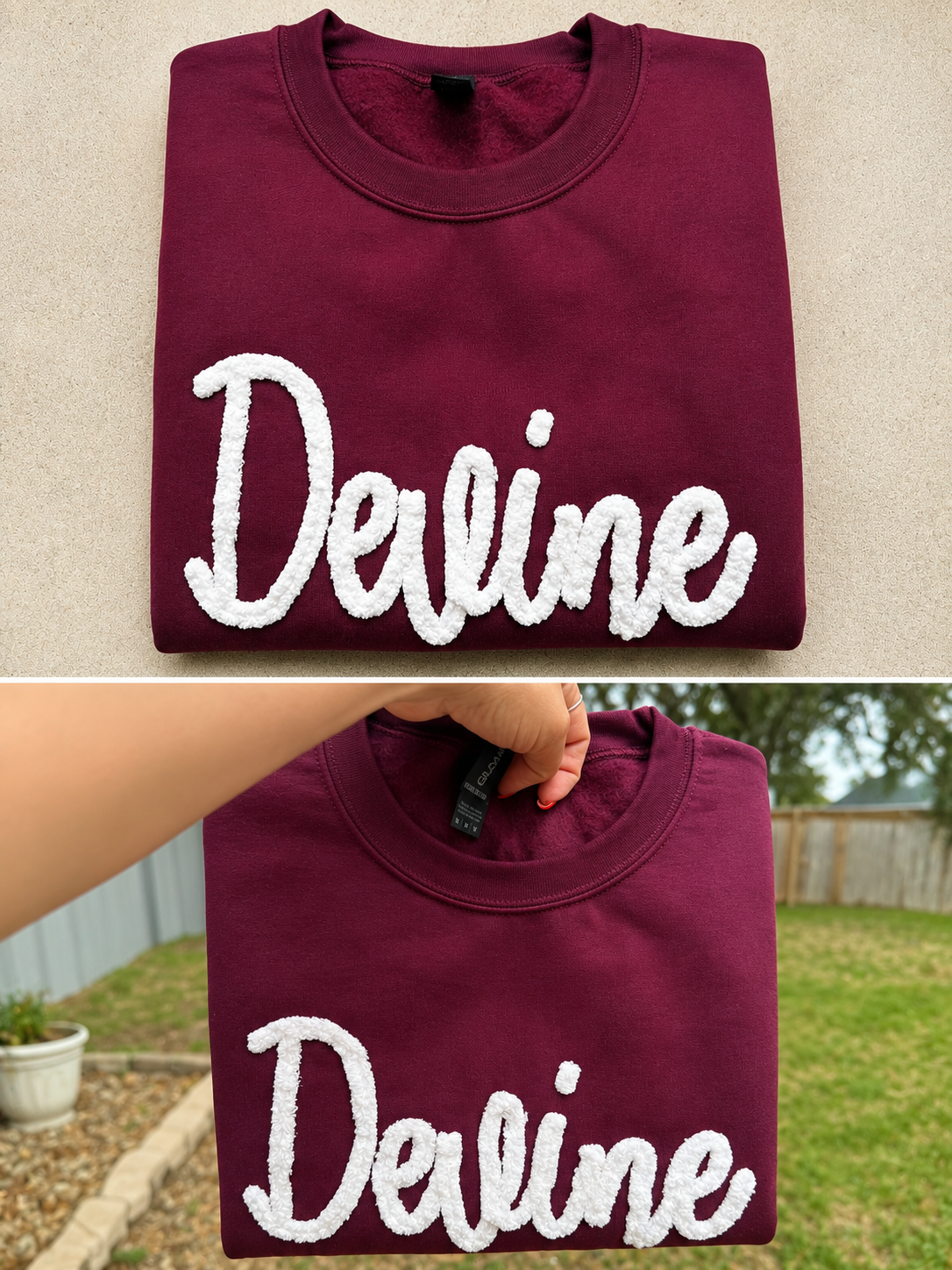 Cozy Chenille Yarn Sweatshirt *PREORDER*